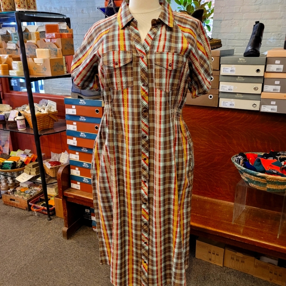 Uncle Frank plaid dress
